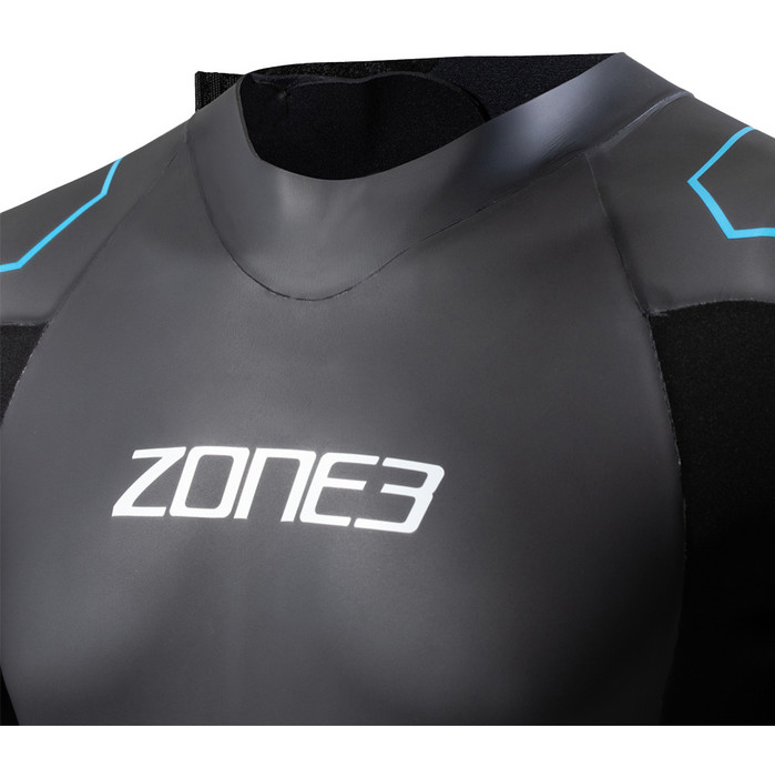 2024 Zone3 Hommes Aspect Breaststroke Swim Combinaison Noprne WS23MAPT101 - Black / Blue